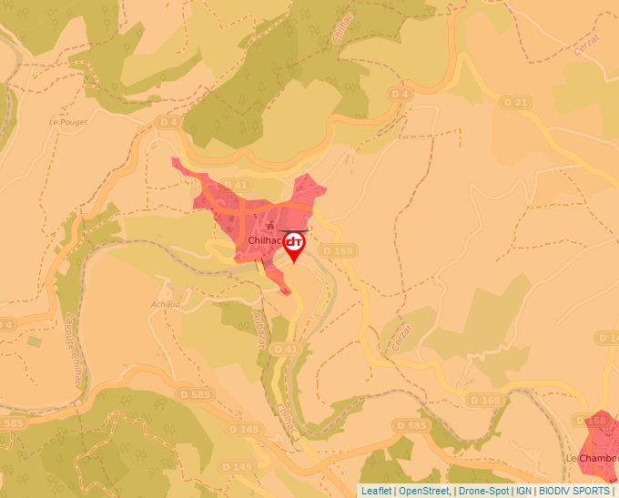 Carte Géoportail pour les drones de loisir