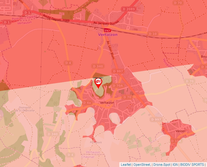 Carte Géoportail pour les drones de loisir