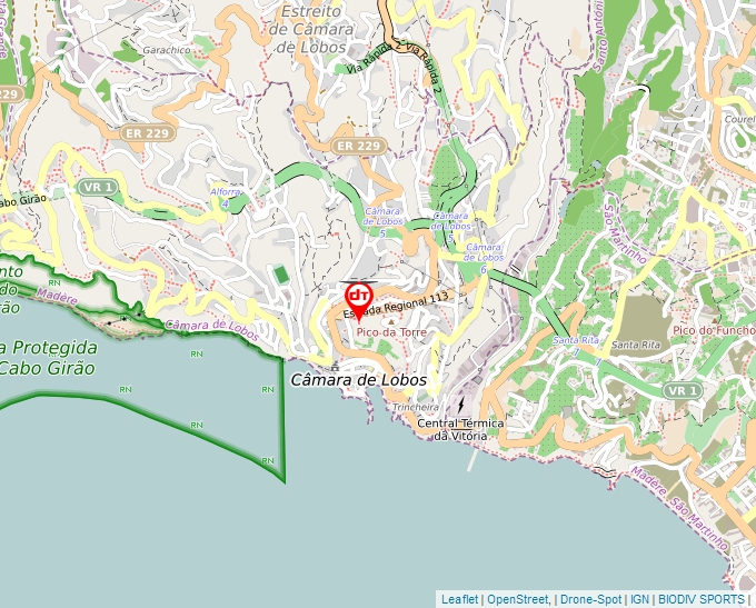 Carte Géoportail pour les drones de loisir