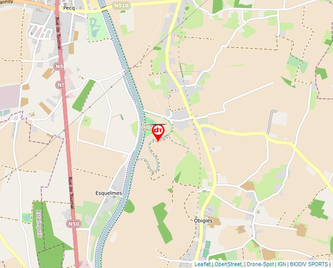 Carte Géoportail pour les drones de loisir