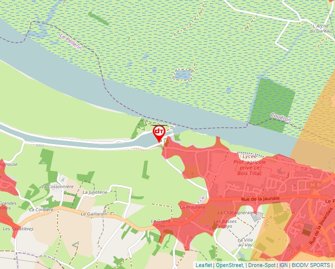 Carte Géoportail pour les drones de loisir