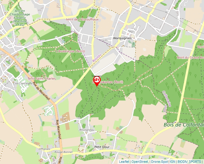 Carte Géoportail pour les drones de loisir