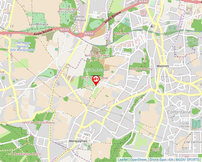 Carte Géoportail pour les drones de loisir