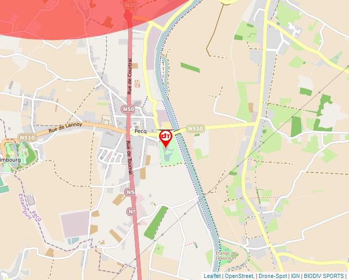 Carte Géoportail pour les drones de loisir