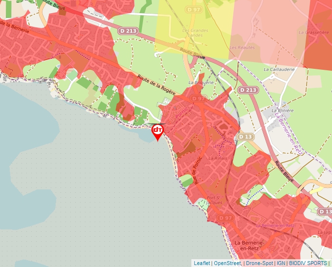 Carte Géoportail pour les drones de loisir