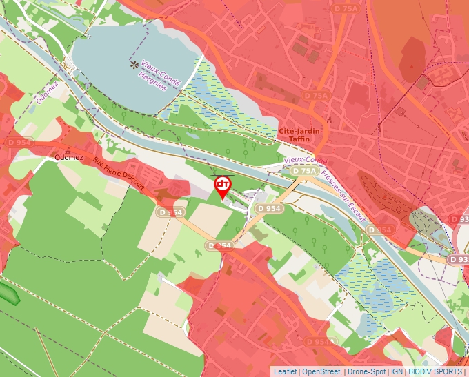 Carte Géoportail pour les drones de loisir