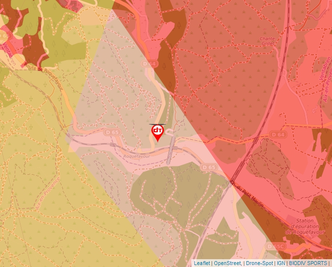 Carte Géoportail pour les drones de loisir