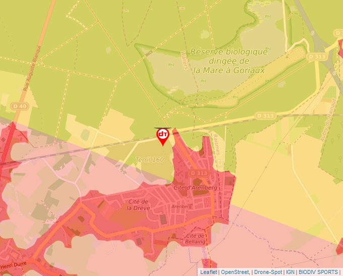 Carte Géoportail pour les drones de loisir