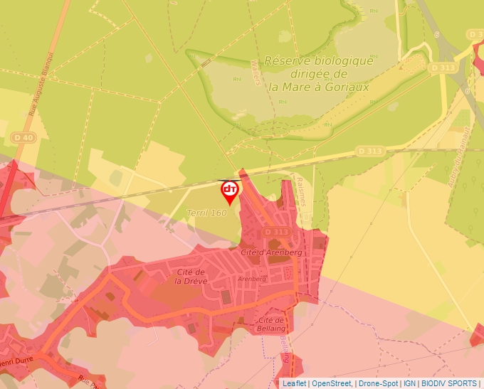 Carte Géoportail pour les drones de loisir