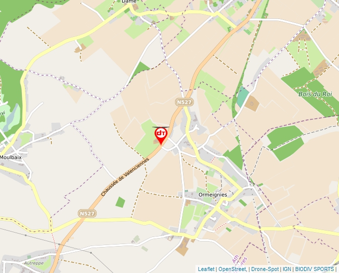 Carte Géoportail pour les drones de loisir