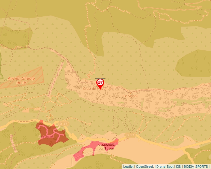 Carte Géoportail pour les drones de loisir