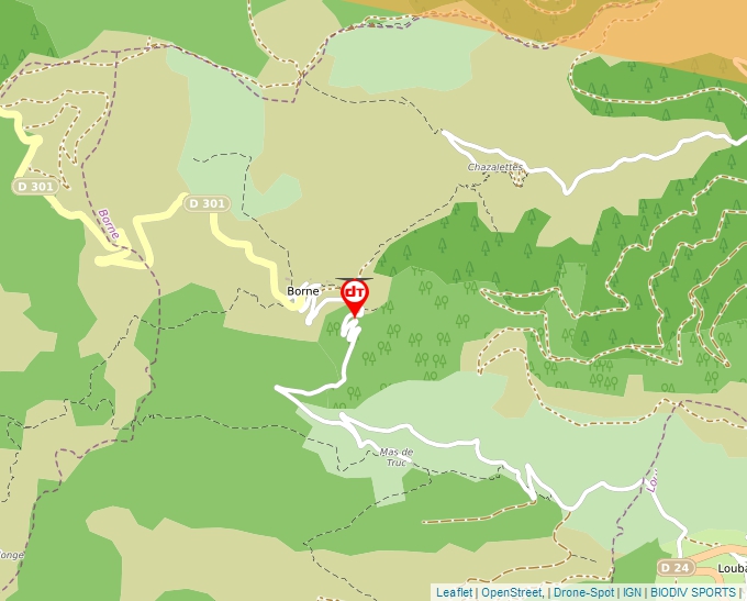 Carte Géoportail pour les drones de loisir