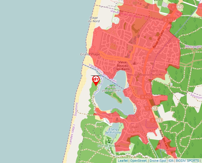 Carte Géoportail pour les drones de loisir