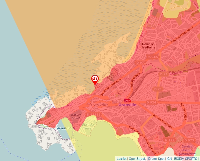 Carte Géoportail pour les drones de loisir