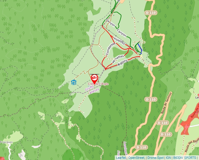 Carte Géoportail pour les drones de loisir