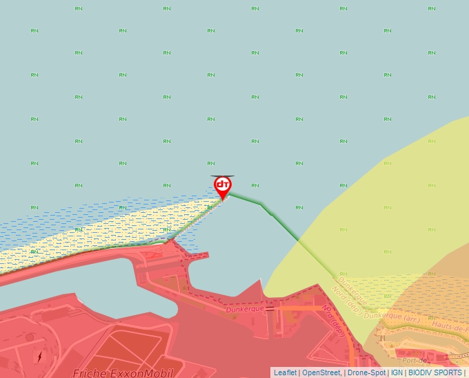 Carte Géoportail pour les drones de loisir
