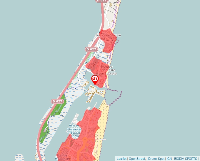 Carte Géoportail pour les drones de loisir