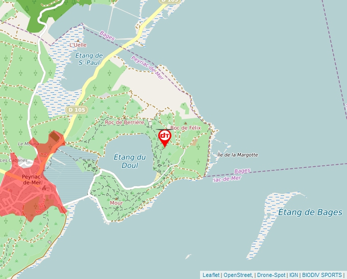 Carte Géoportail pour les drones de loisir