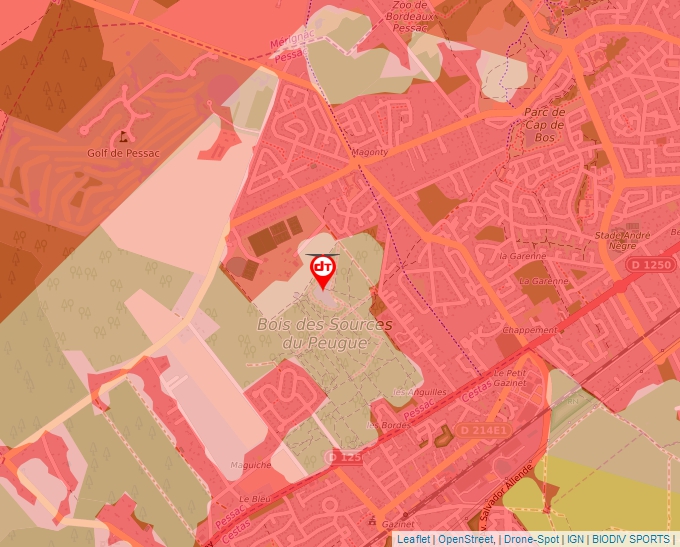 Carte Géoportail pour les drones de loisir