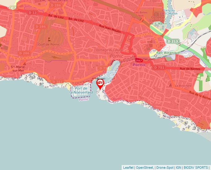 Carte Géoportail pour les drones de loisir