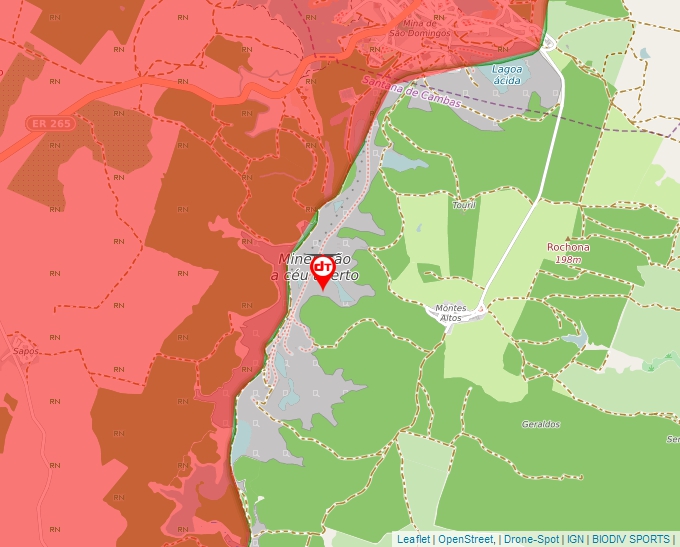 Carte Géoportail pour les drones de loisir