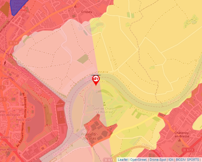 Carte Géoportail pour les drones de loisir