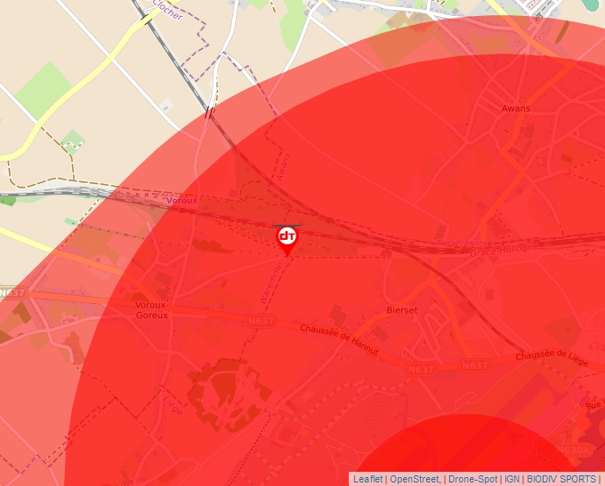 Carte Géoportail pour les drones de loisir