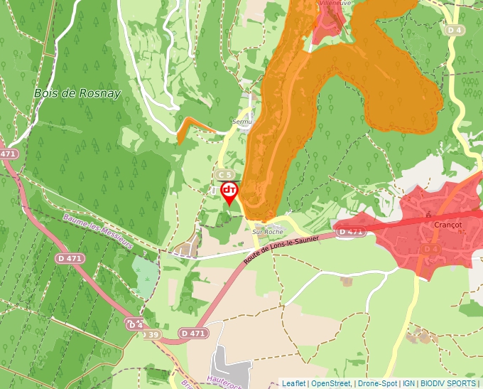 Carte Géoportail pour les drones de loisir