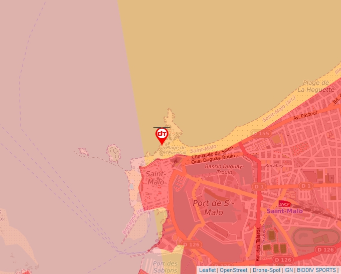 Carte Géoportail pour les drones de loisir