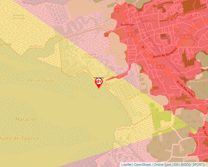 Carte Géoportail pour les drones de loisir
