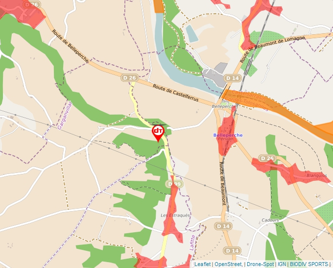 Carte Géoportail pour les drones de loisir