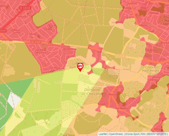 Carte Géoportail pour les drones de loisir