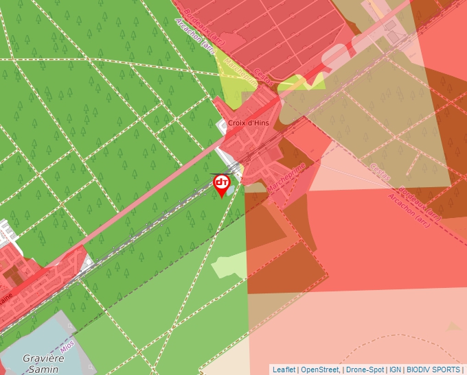 Carte Géoportail pour les drones de loisir