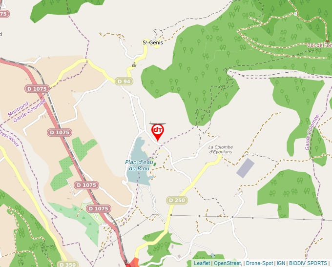 Carte Géoportail pour les drones de loisir