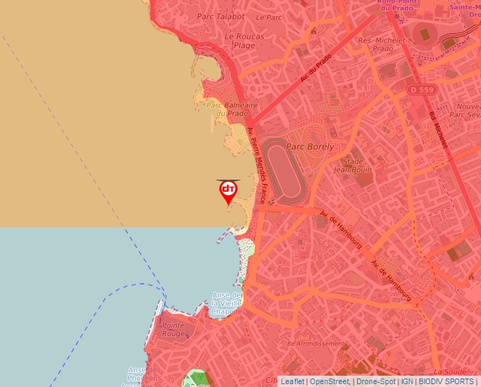 Carte Géoportail pour les drones de loisir