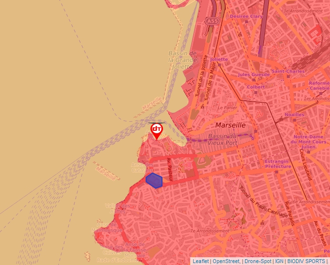 Carte Géoportail pour les drones de loisir
