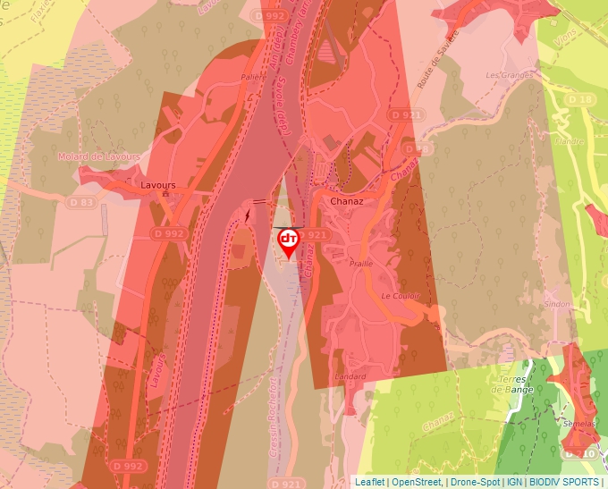 Carte Géoportail pour les drones de loisir