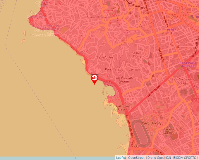 Carte Géoportail pour les drones de loisir