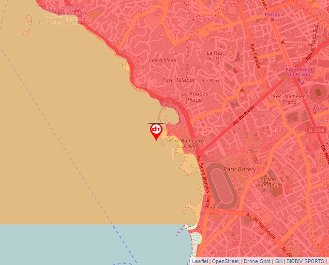 Carte Géoportail pour les drones de loisir