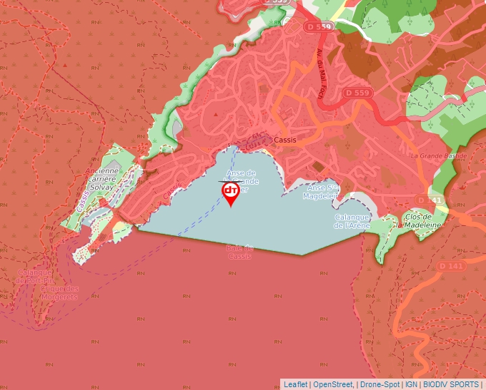 Carte Géoportail pour les drones de loisir