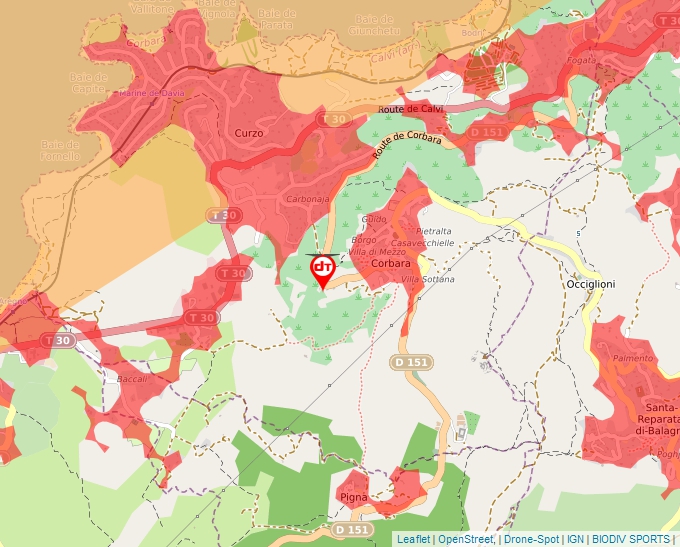 Carte Géoportail pour les drones de loisir