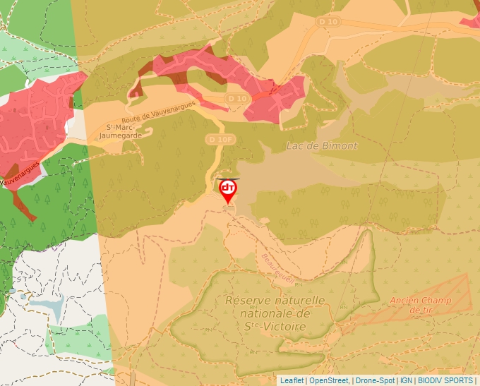 Carte Géoportail pour les drones de loisir