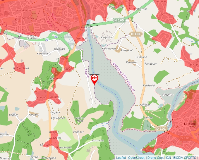 Carte Géoportail pour les drones de loisir
