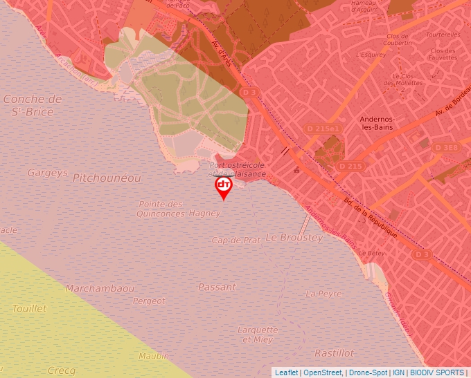 Carte Géoportail pour les drones de loisir