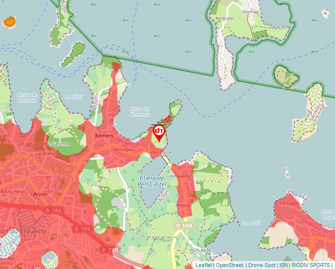 Carte Géoportail pour les drones de loisir