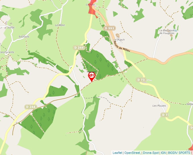 Carte Géoportail pour les drones de loisir