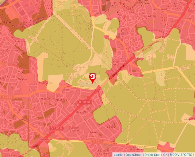 Carte Géoportail pour les drones de loisir