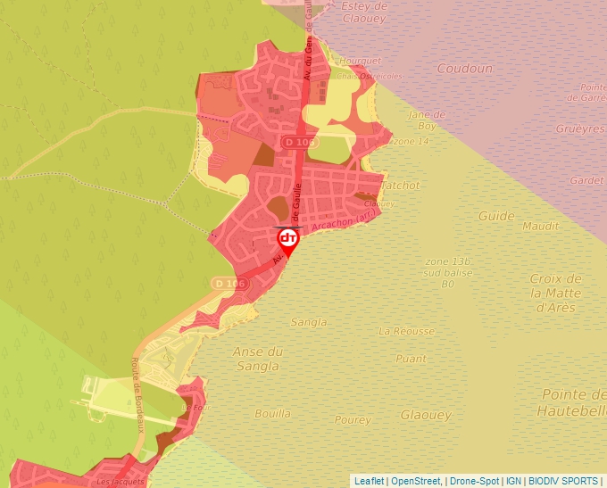 Carte Géoportail pour les drones de loisir