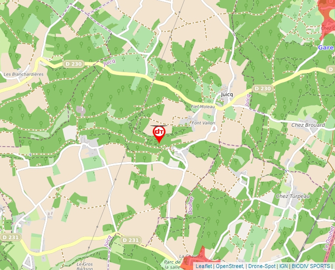 Carte Géoportail pour les drones de loisir
