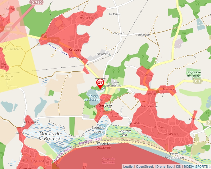 Carte Géoportail pour les drones de loisir